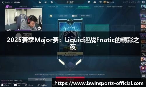 2025赛季Major赛：Liquid迎战Fnatic的精彩之夜